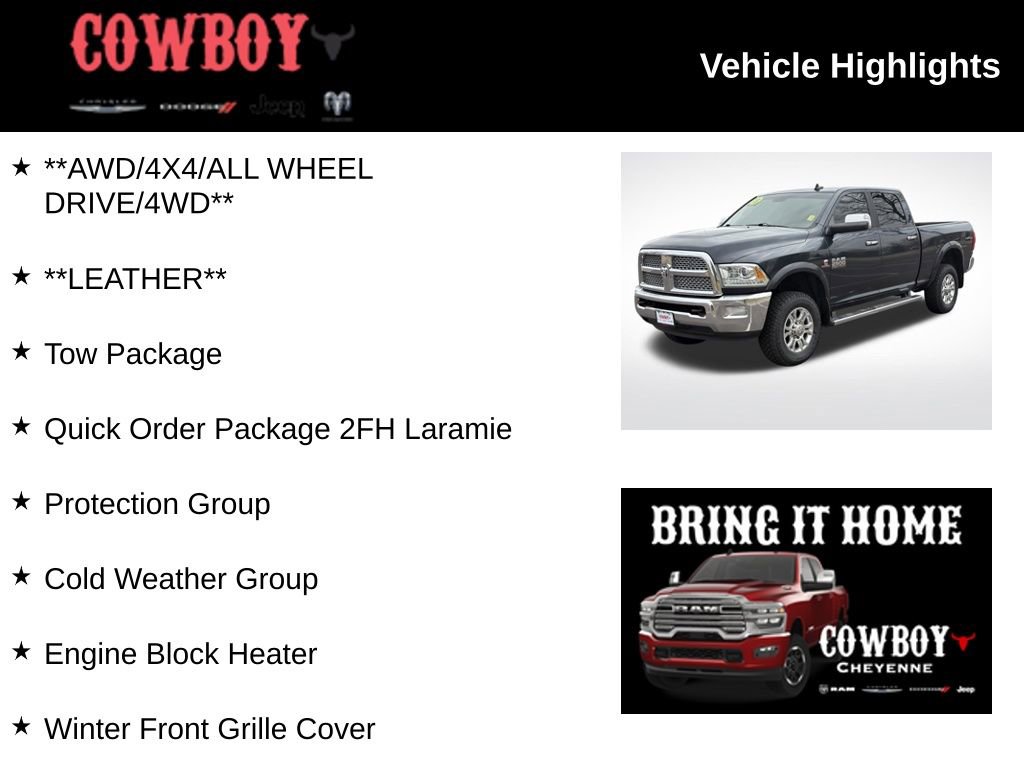 Used 2013 RAM 2500 Laramie w/ Cold Weather Group image 2