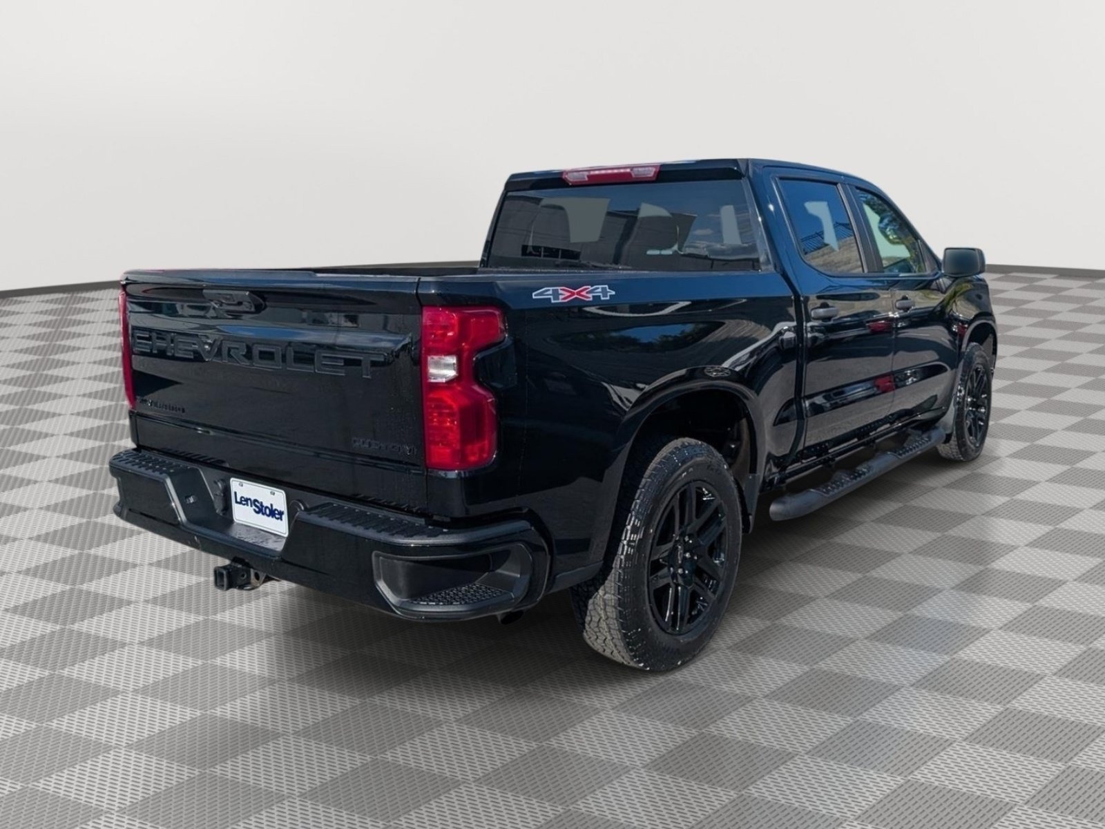 Used 2024 Chevrolet Silverado 1500 Custom w/ Turbomax Blackout Package AWD/4WD image 5