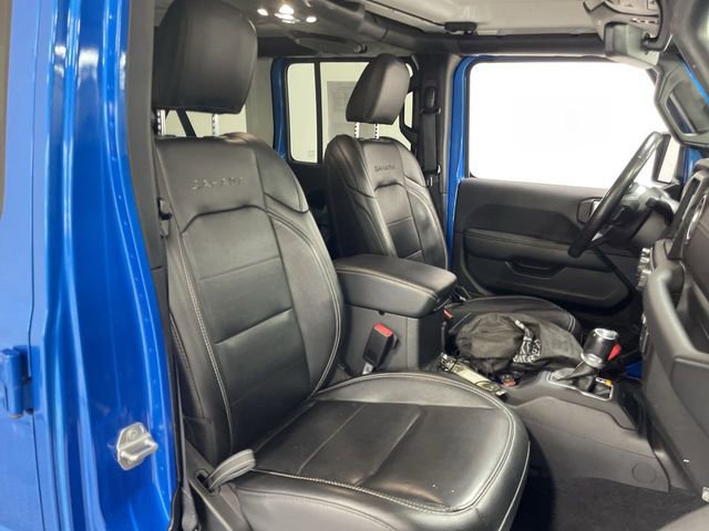 Used 2021 Jeep Wrangler Unlimited Sahara w/ Cold Weather Group AWD/4WD image 27