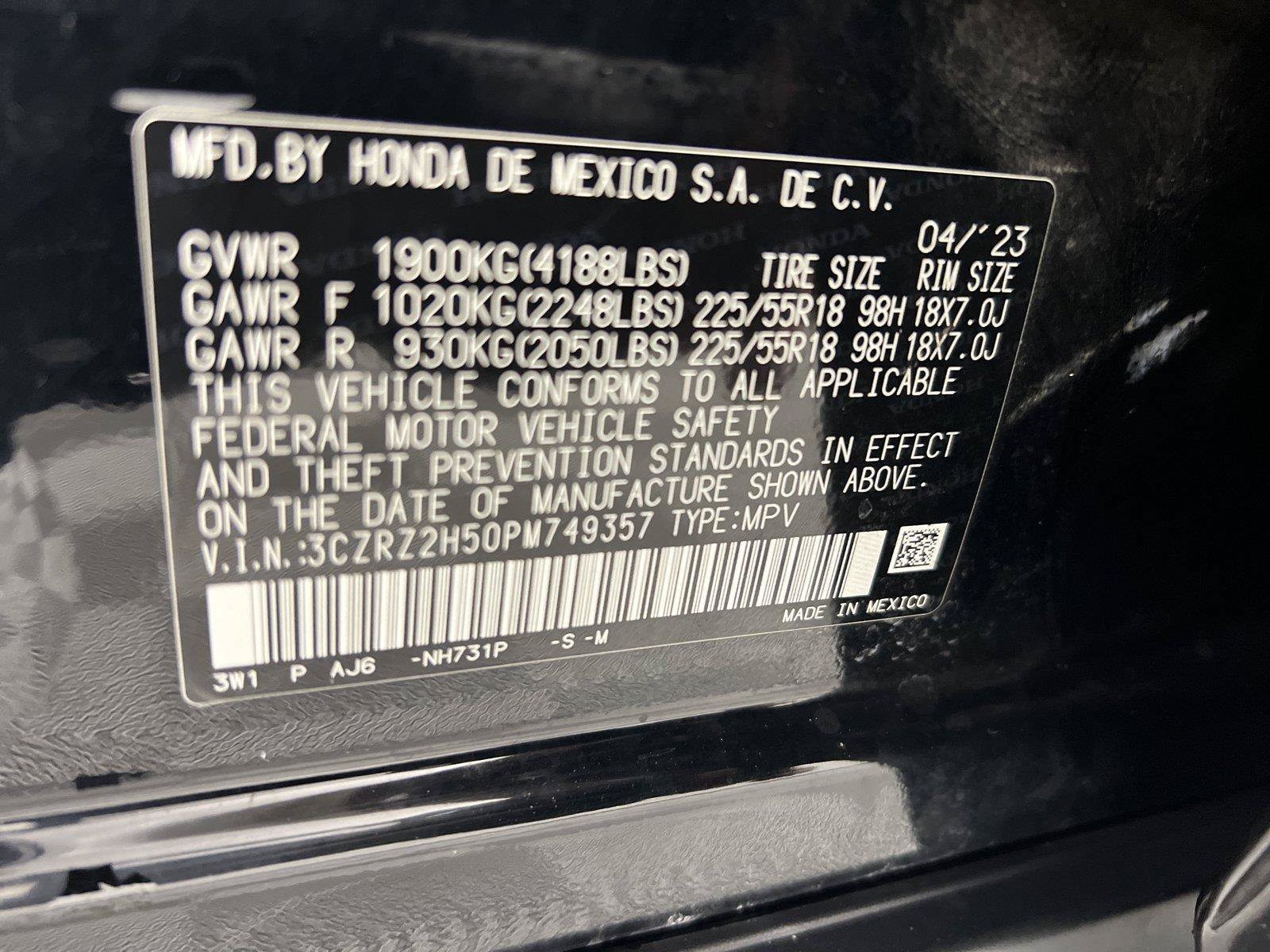 Used 2023 Honda HR-V Sport image 29
