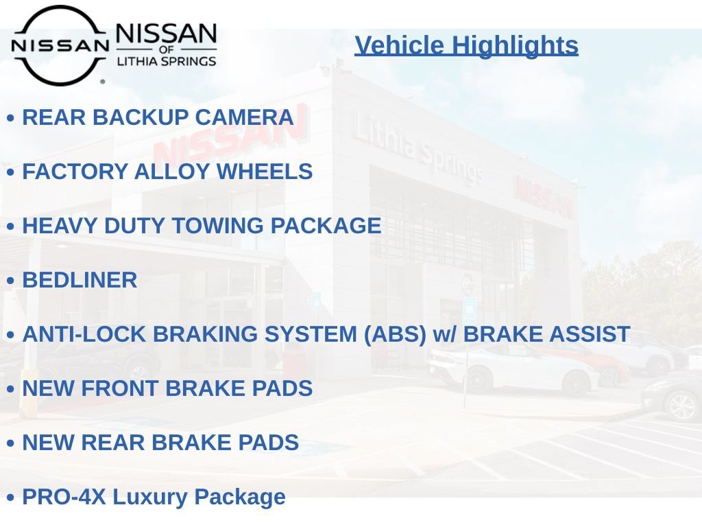Used 2017 Nissan Frontier PRO-4X w/ Pro-4x Luxury Package AWD/4WD image 33