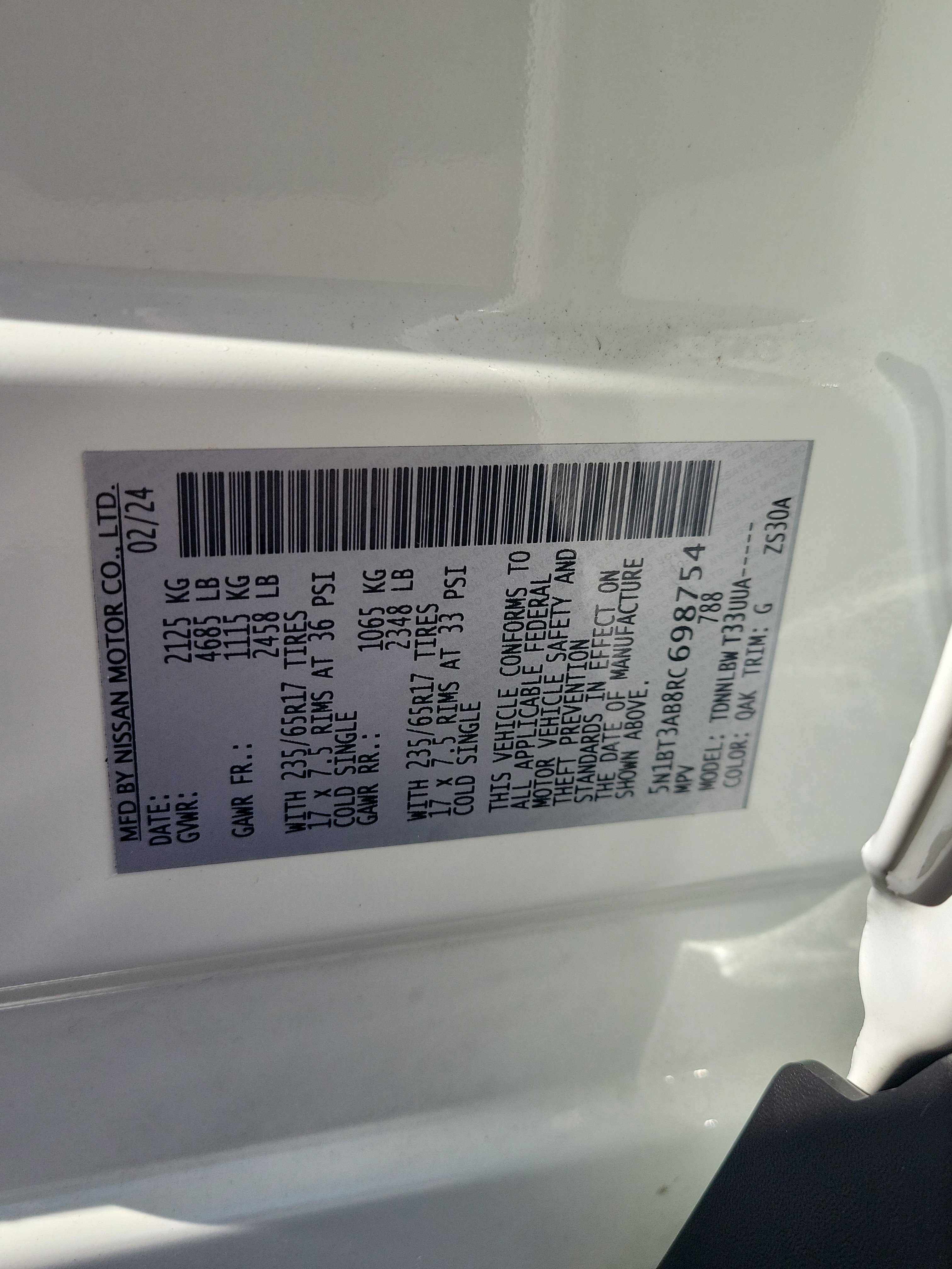 Certified 2024 Nissan Rogue S image 34