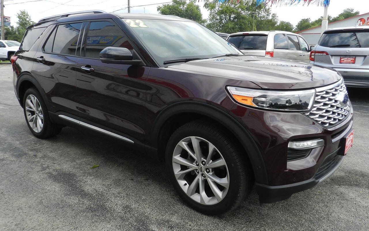 Used 2022 Ford Explorer Platinum w/ Equipment Group 601A AWD/4WD image 5