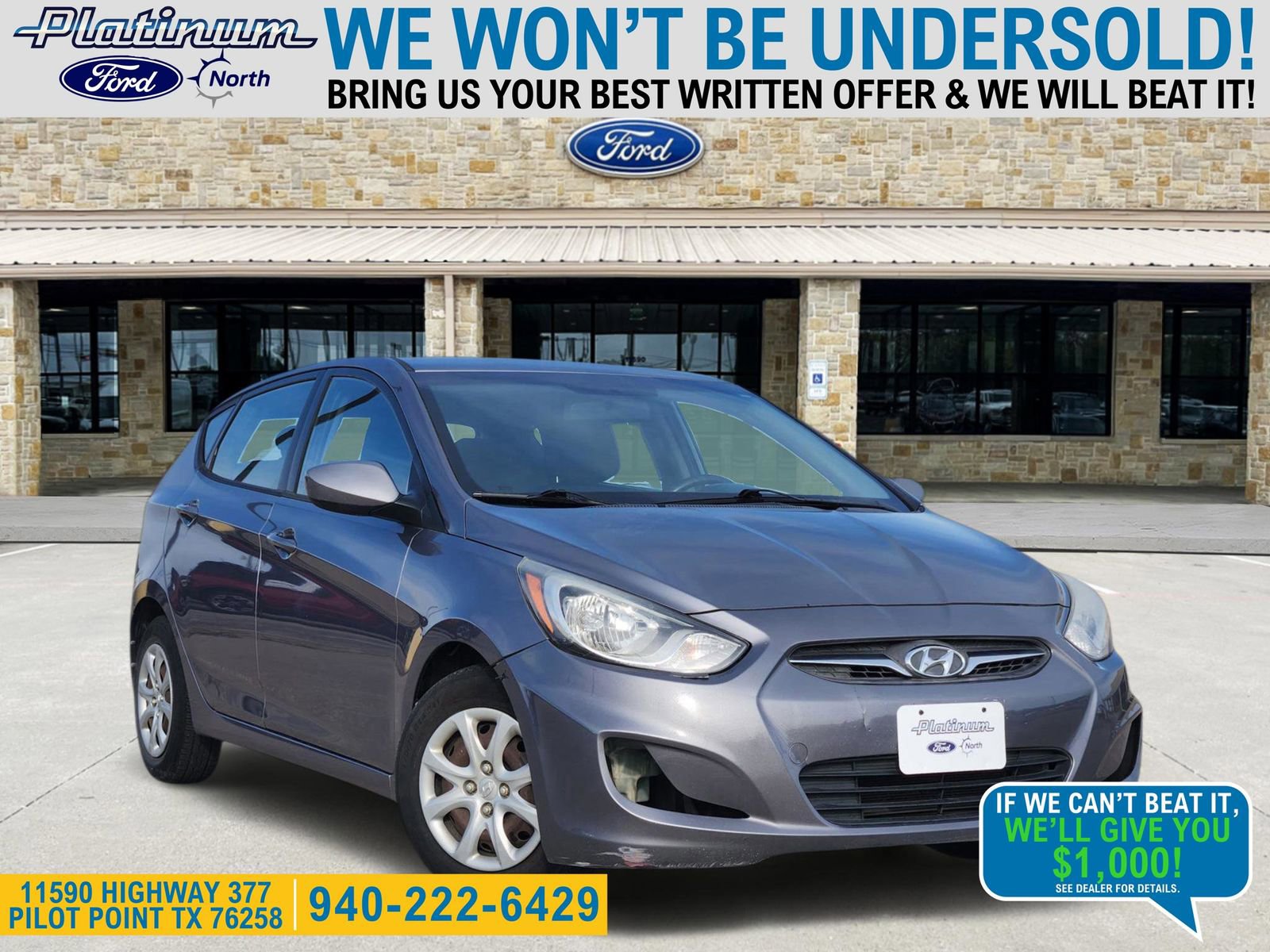 Used 2014 Hyundai Accent GS image 1