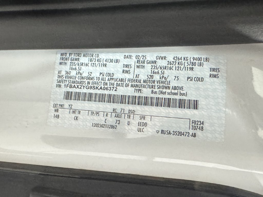 Used 2025 Ford Transit 350 XLT RWD image 39
