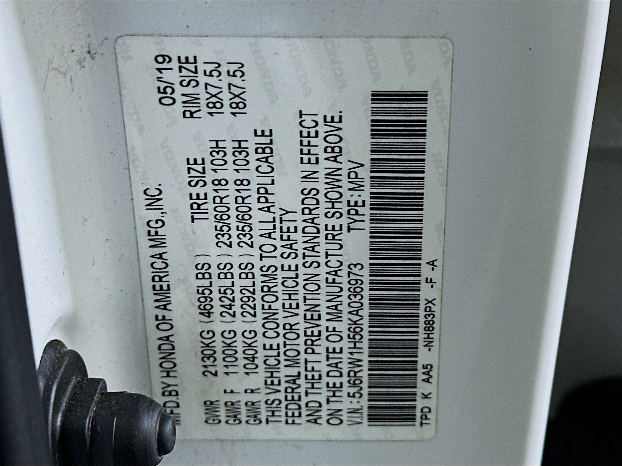 Used 2019 Honda CR-V EX image 12