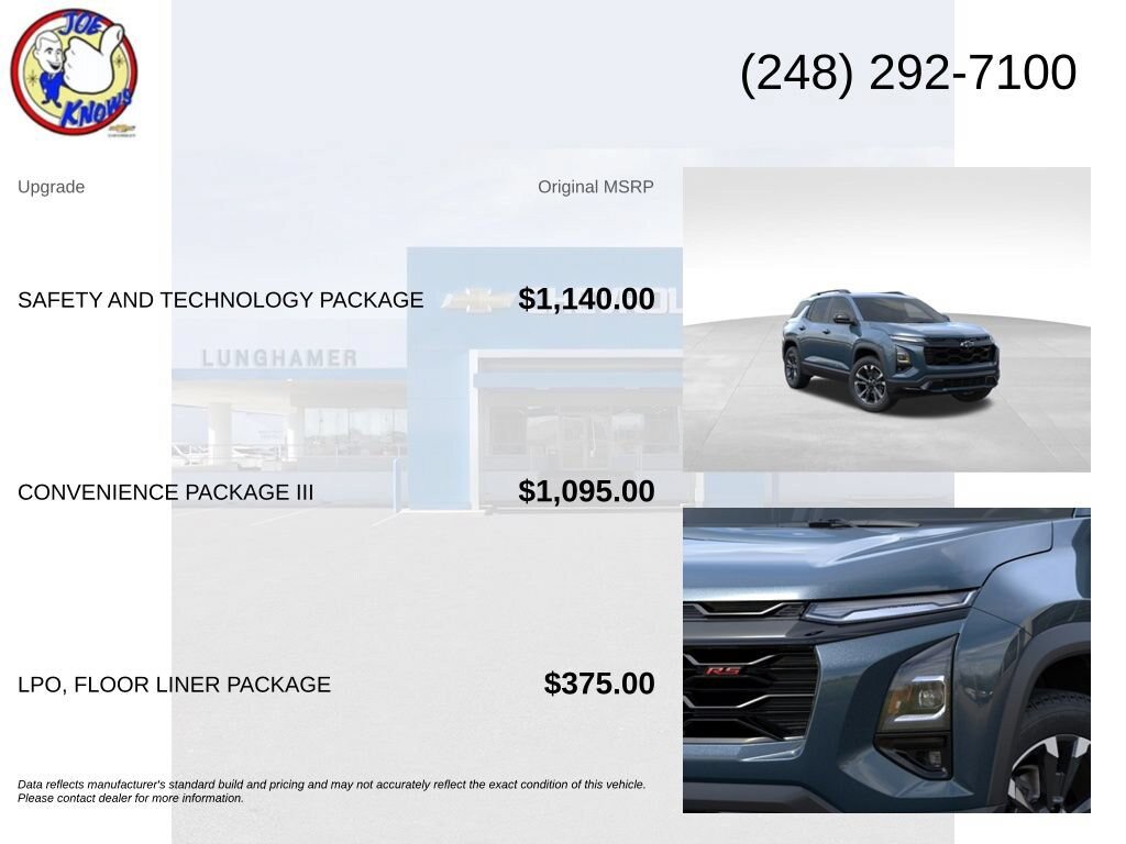 New 2027 Chevrolet Equinox RS w/ Safety and Technology Package FWD image 5