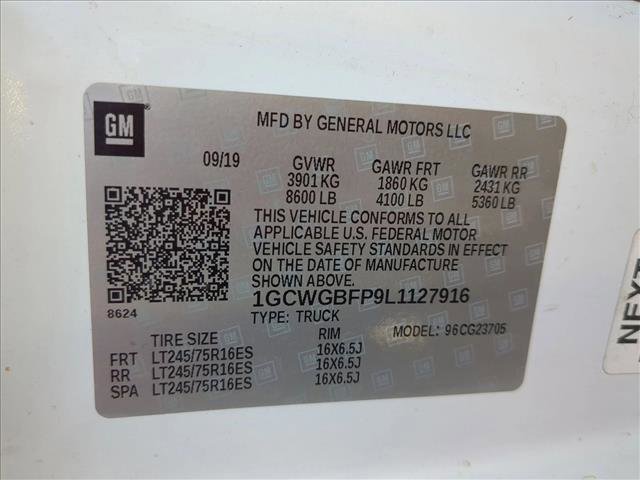 Used 2020 Chevrolet Express 2500 Extended w/ Driver Convenience Package image 22