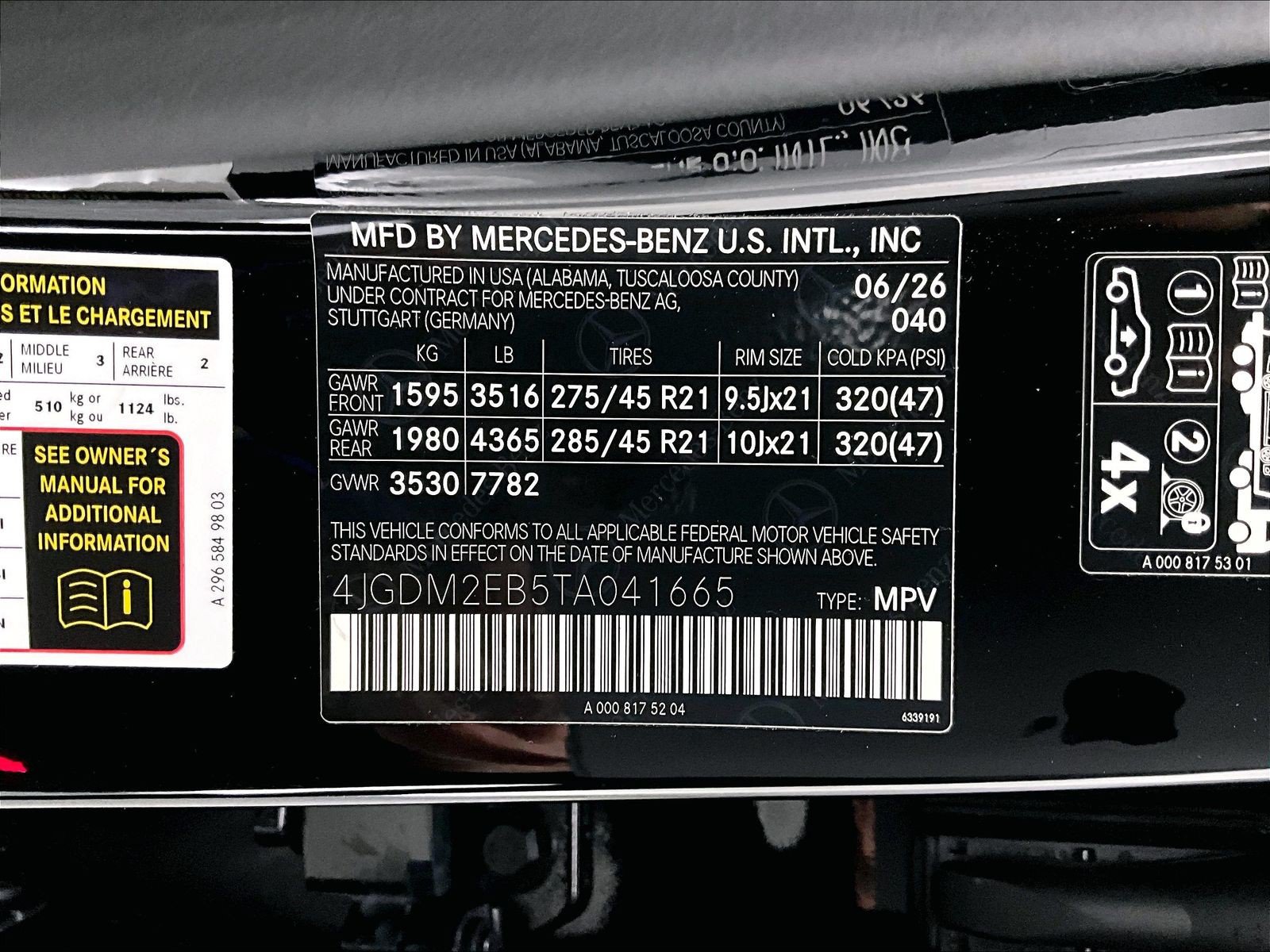 New 2026 Mercedes-Benz EQS 400 4MATIC SUV image 15
