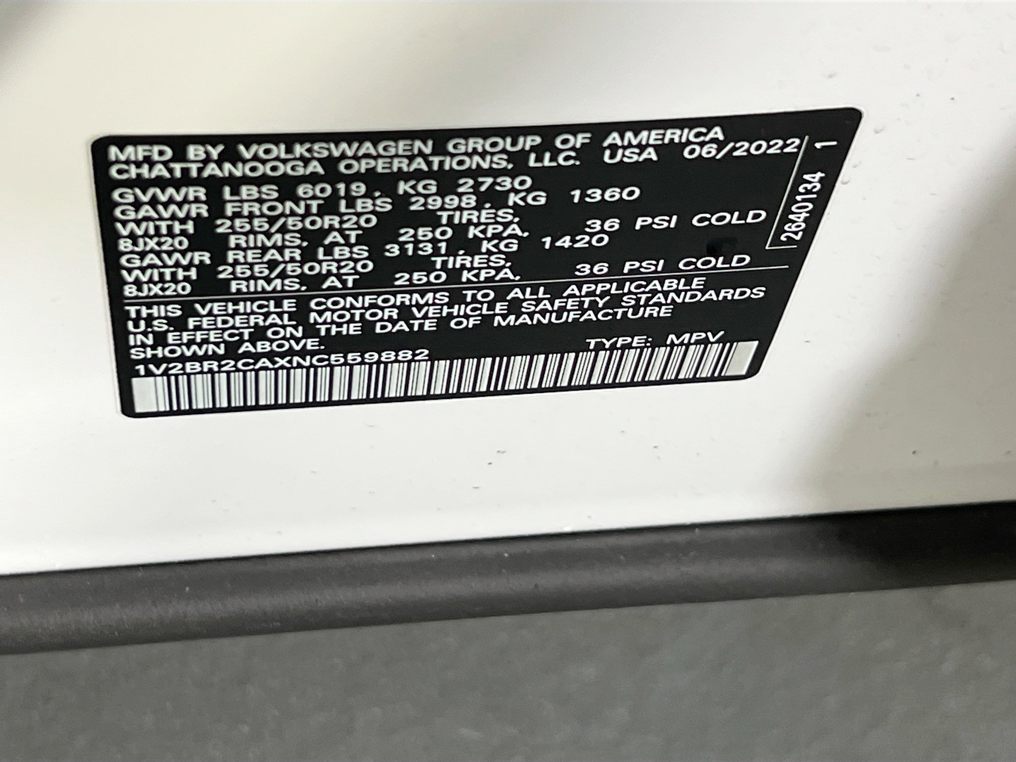 Used 2022 Volkswagen Atlas SEL image 33