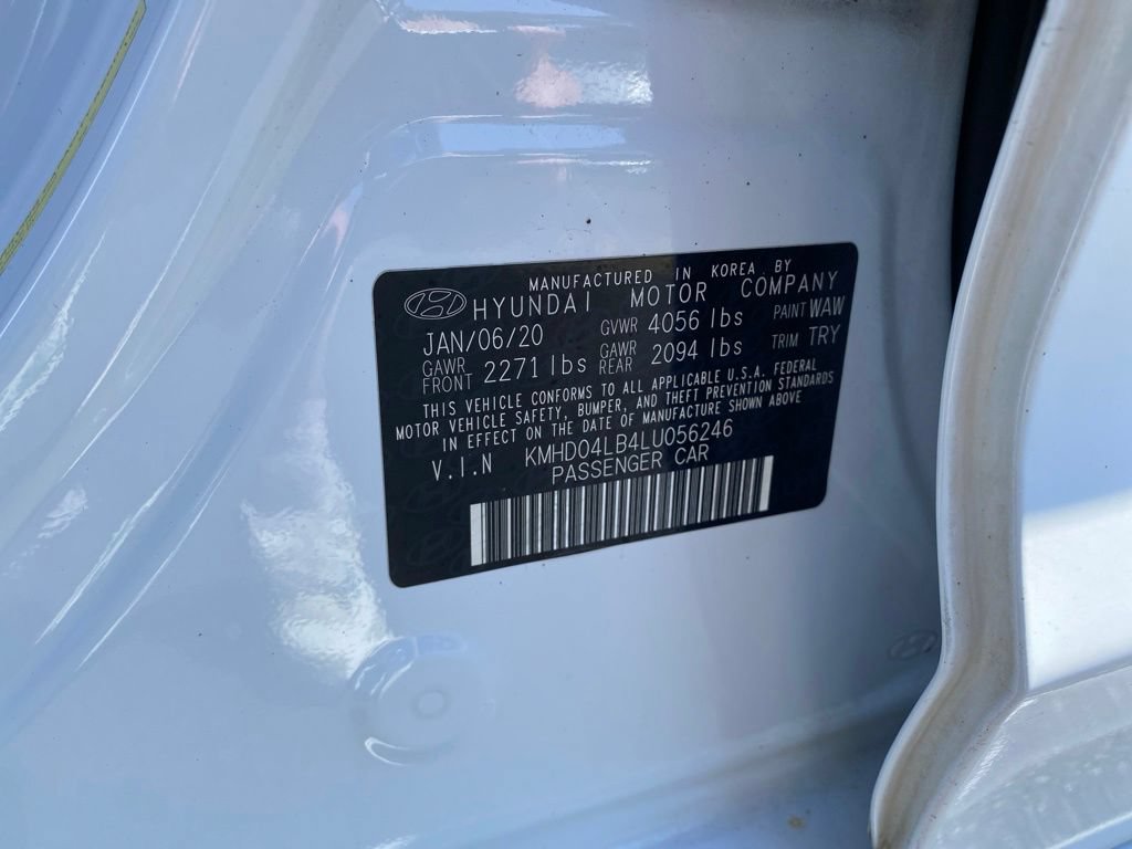 Used 2020 Hyundai Elantra Sport w/ Cargo Package (C1) FWD image 25