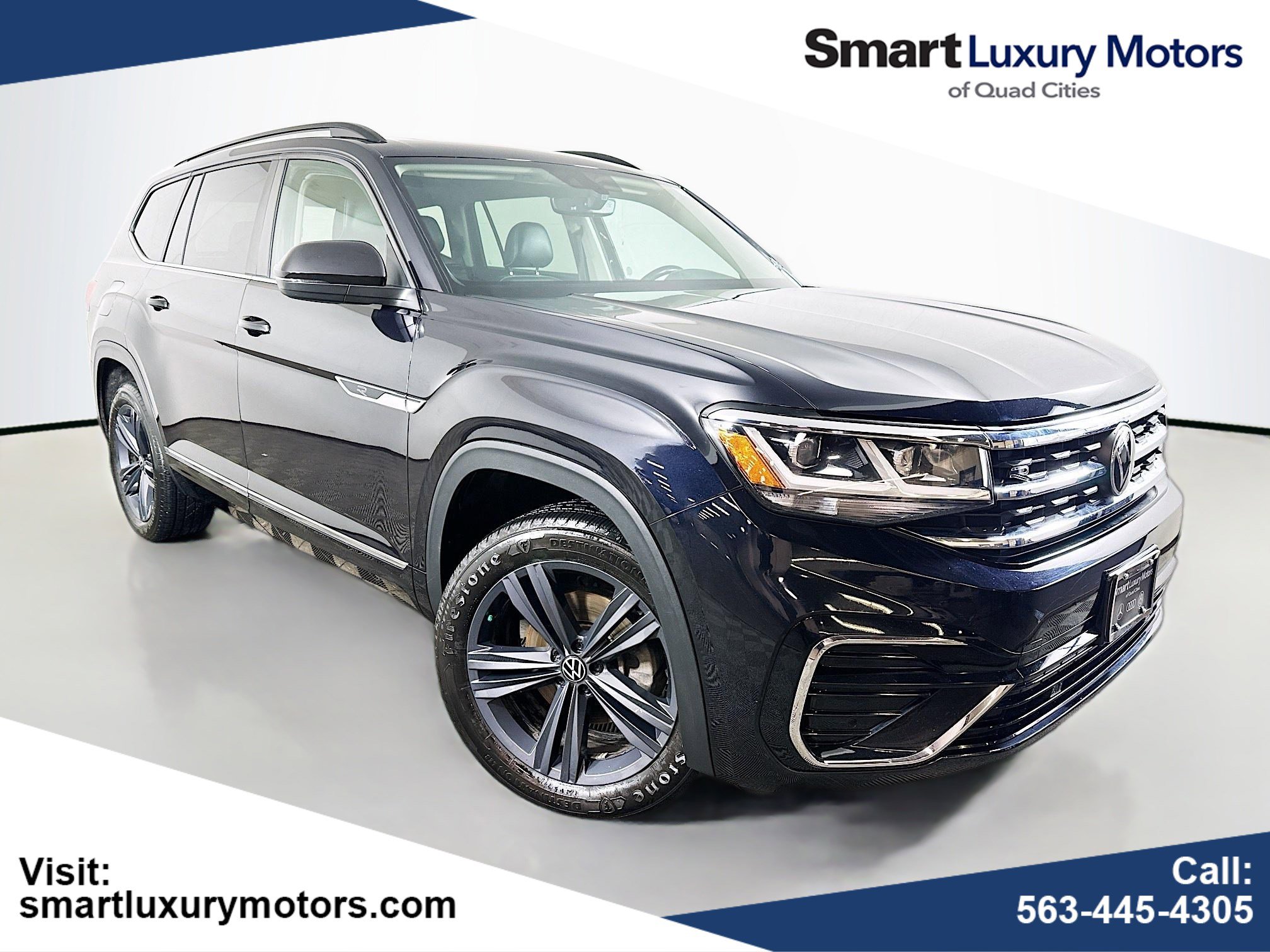 Used 2021 Volkswagen Atlas SE w/ Panoramic Sunroof Package