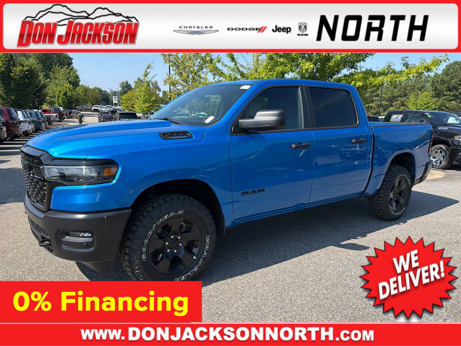 New 2026 RAM 1500 Warlock AWD/4WD image 1