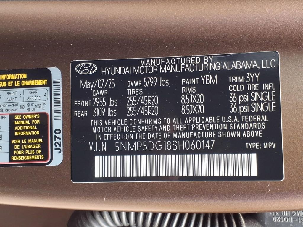 New 2025 Hyundai Santa Fe Calligraphy image 30