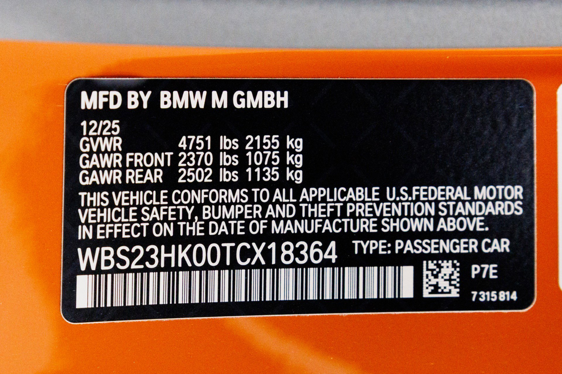 Used 2026 BMW M4 Competition RWD image 82
