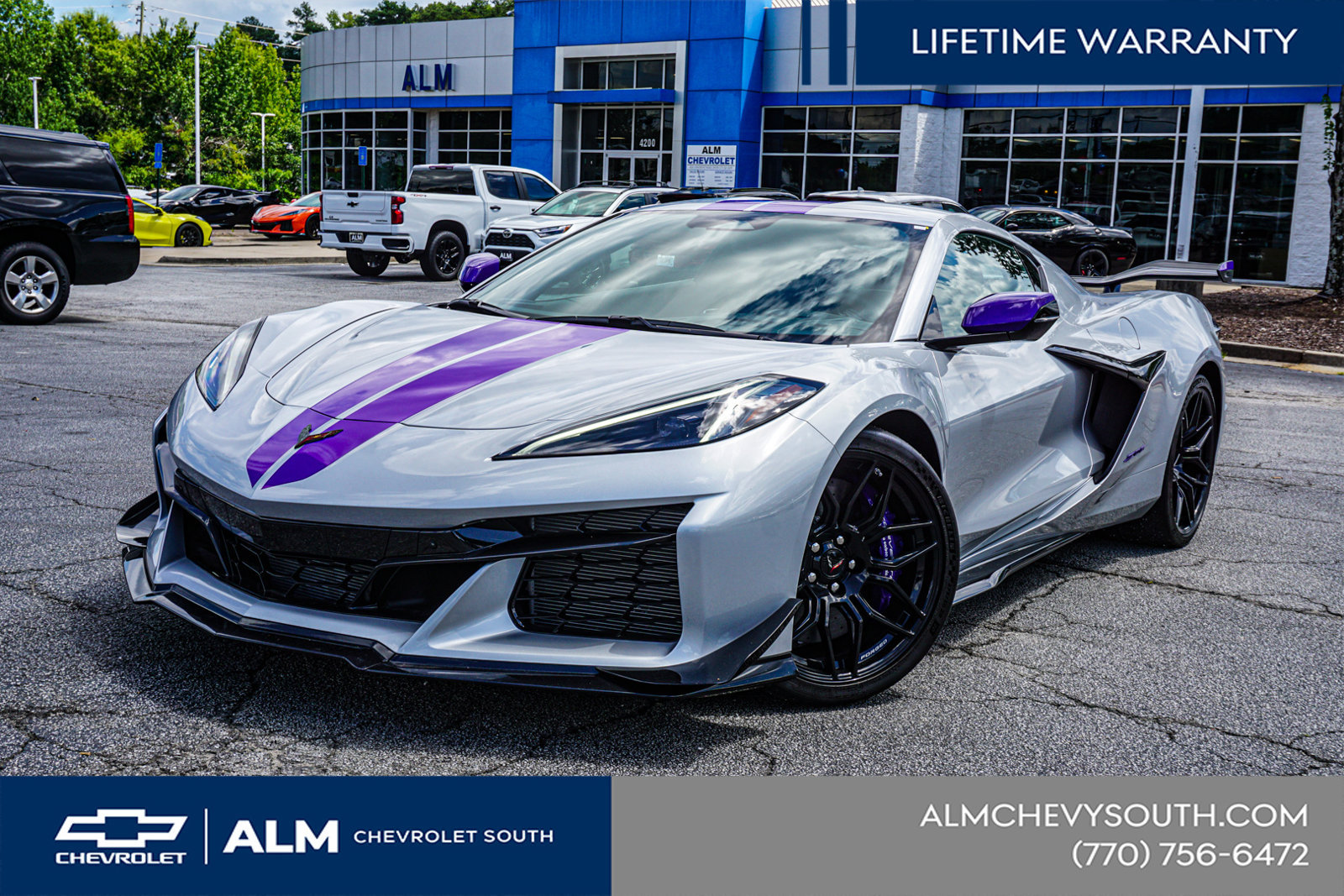 New 2026 Chevrolet Corvette Z06 w/ Z07 Performance Package RWD image 3