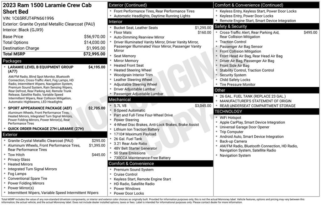 Used 2023 RAM 1500 Laramie image 4