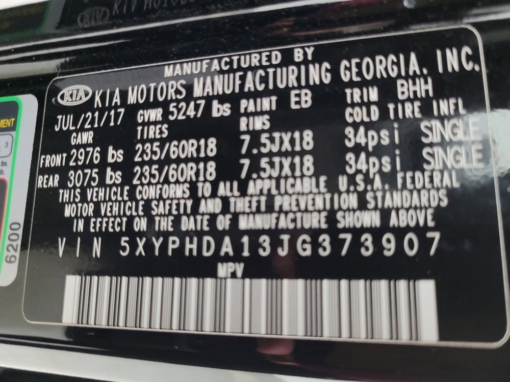 Used 2018 Kia Sorento EX image 33