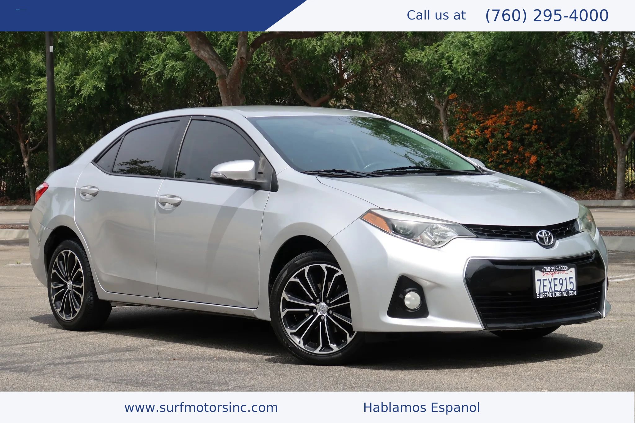 Used 2014 Toyota Corolla S Premium FWD image 1