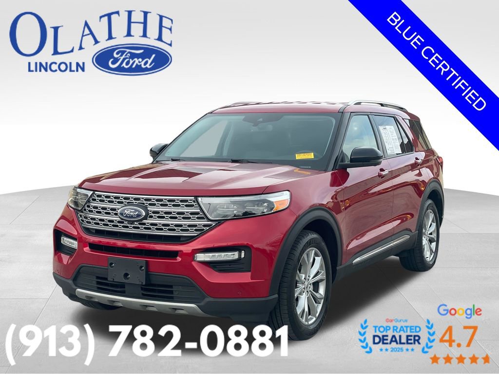 Certified 2021 Ford Explorer Limited w/ Equipment Group 301A image 1