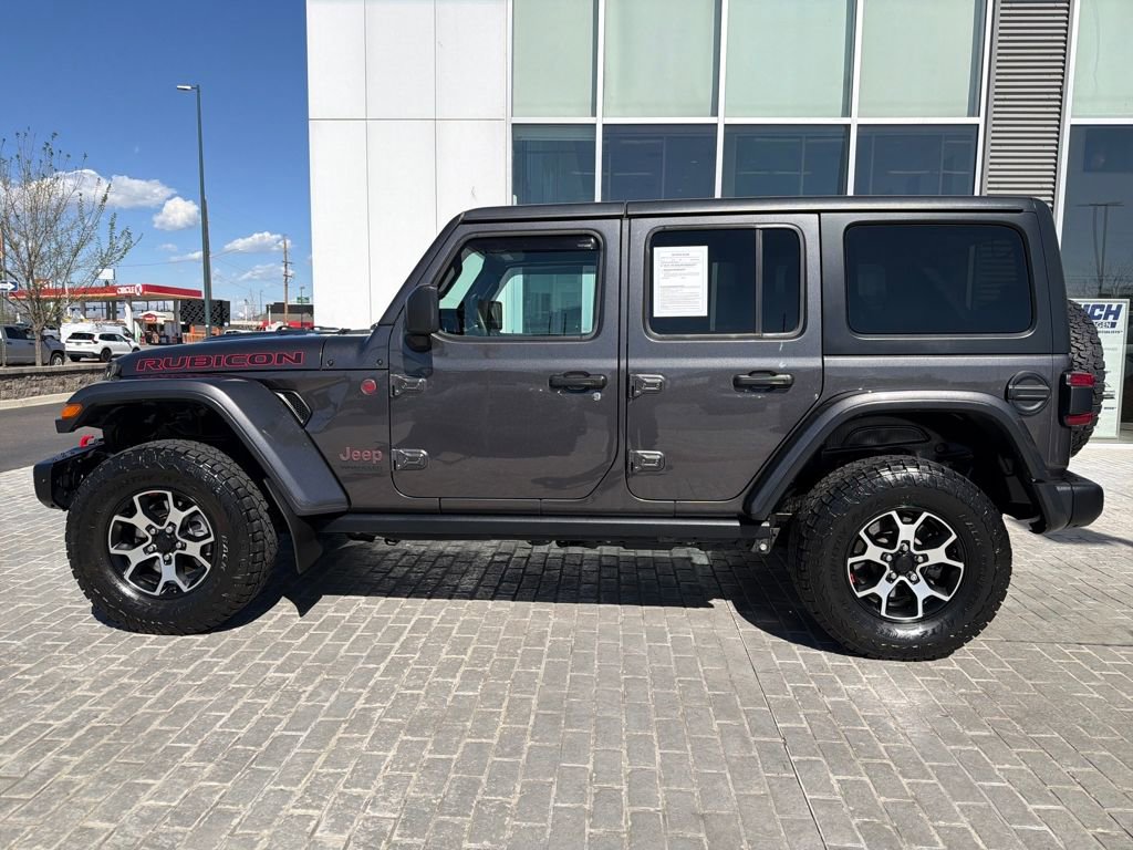 Used 2021 Jeep Wrangler Unlimited Rubicon w/ Steel Bumper Group image 2