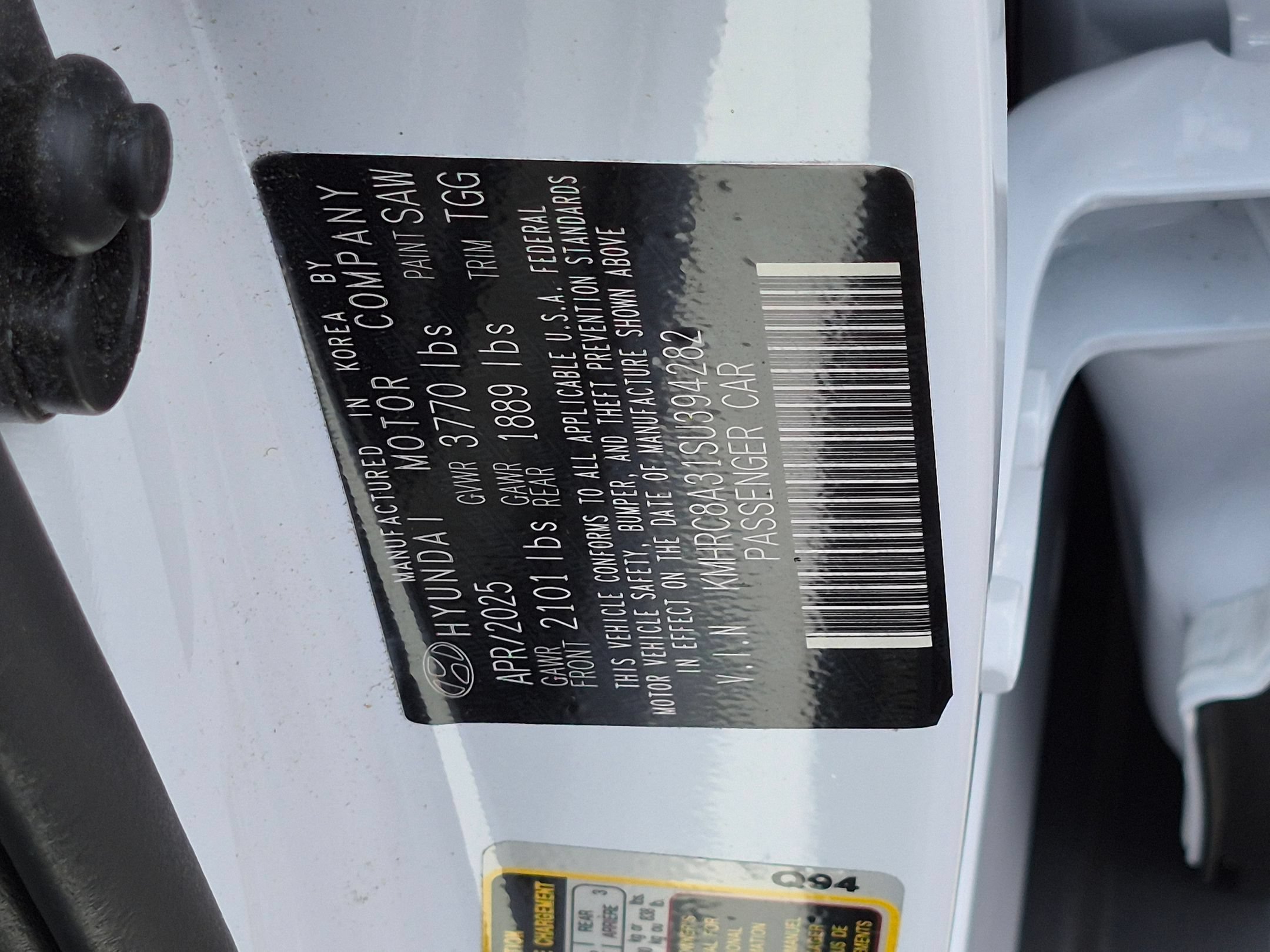Used 2025 Hyundai Venue SEL FWD image 38