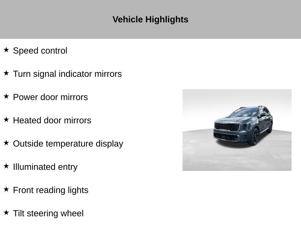 Certified 2024 Kia Sorento X-Line EX AWD/4WD image 55