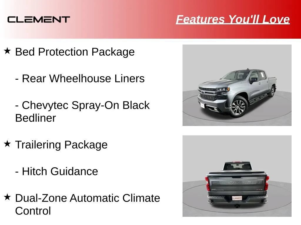 Used 2021 Chevrolet Silverado 1500 RST w/ Bed Protection Package AWD/4WD image 39