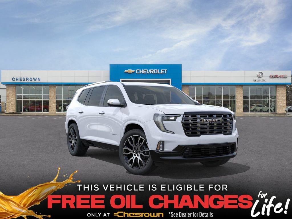 New 2027 GMC Acadia Denali Ultimate w/ LPO, Floor Liner Package