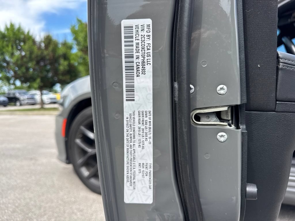 Used 2023 Dodge Charger R/T w/ Harman/Kardon Audio Group RWD image 14