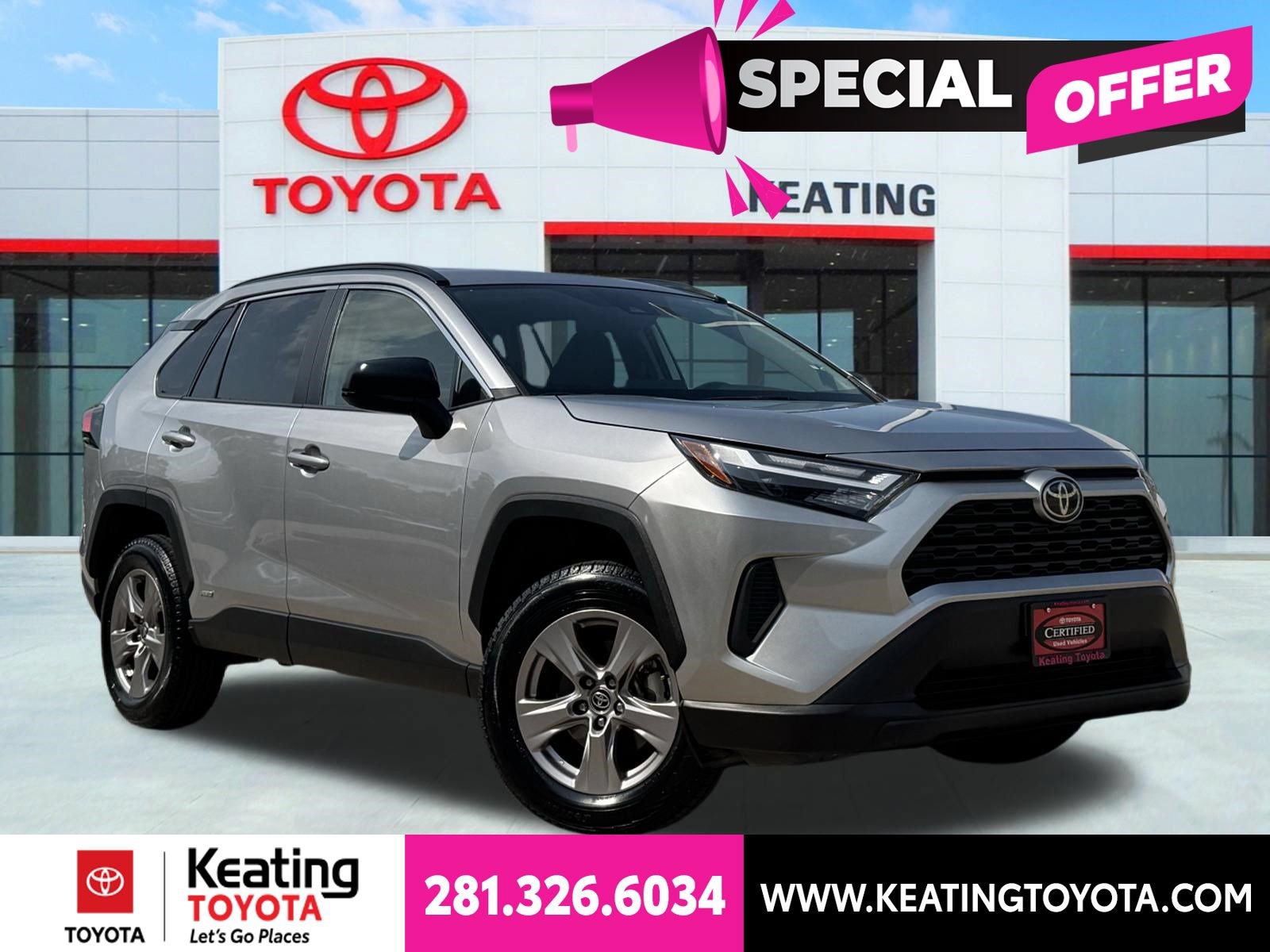 Certified 2025 Toyota RAV4 LE