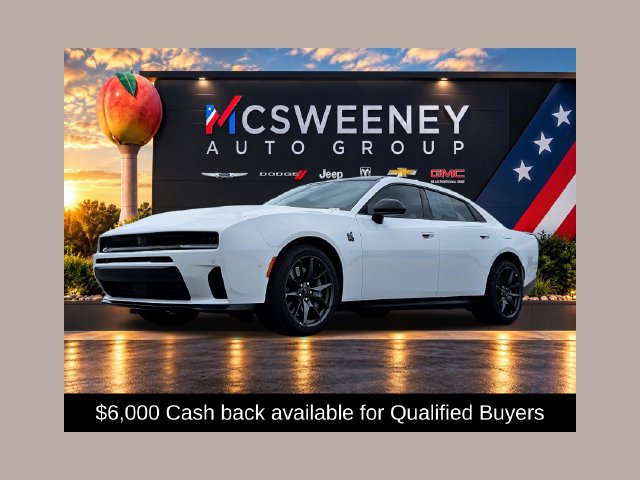 New 2026 Dodge Charger Scat Pack w/ Blacktop Package AWD/4WD 360° Tour