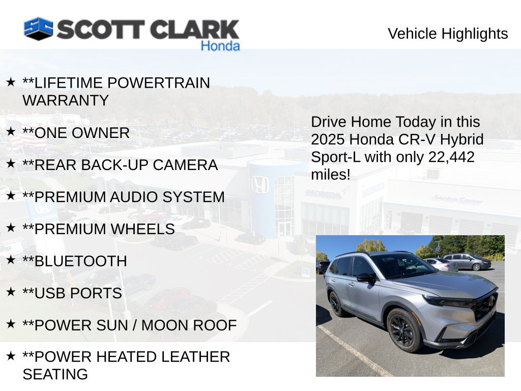 Used 2025 Honda CR-V Sport-L image 3
