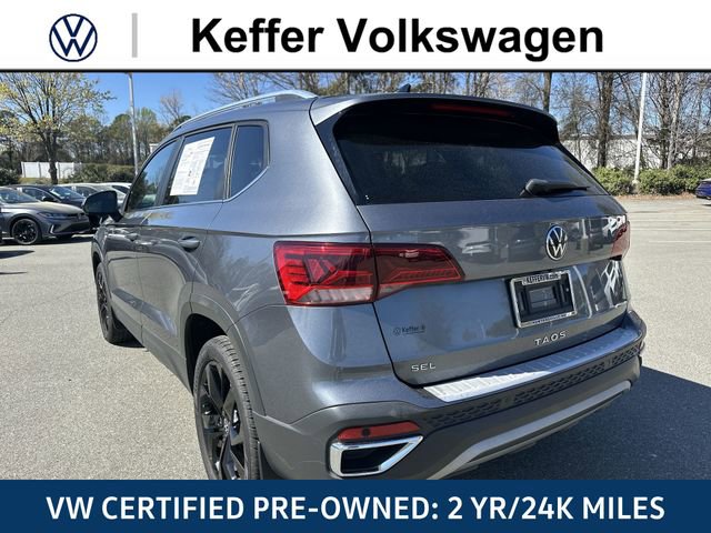 Certified 2022 Volkswagen Taos SEL w/ Panoramic Sunroof Package FWD image 5