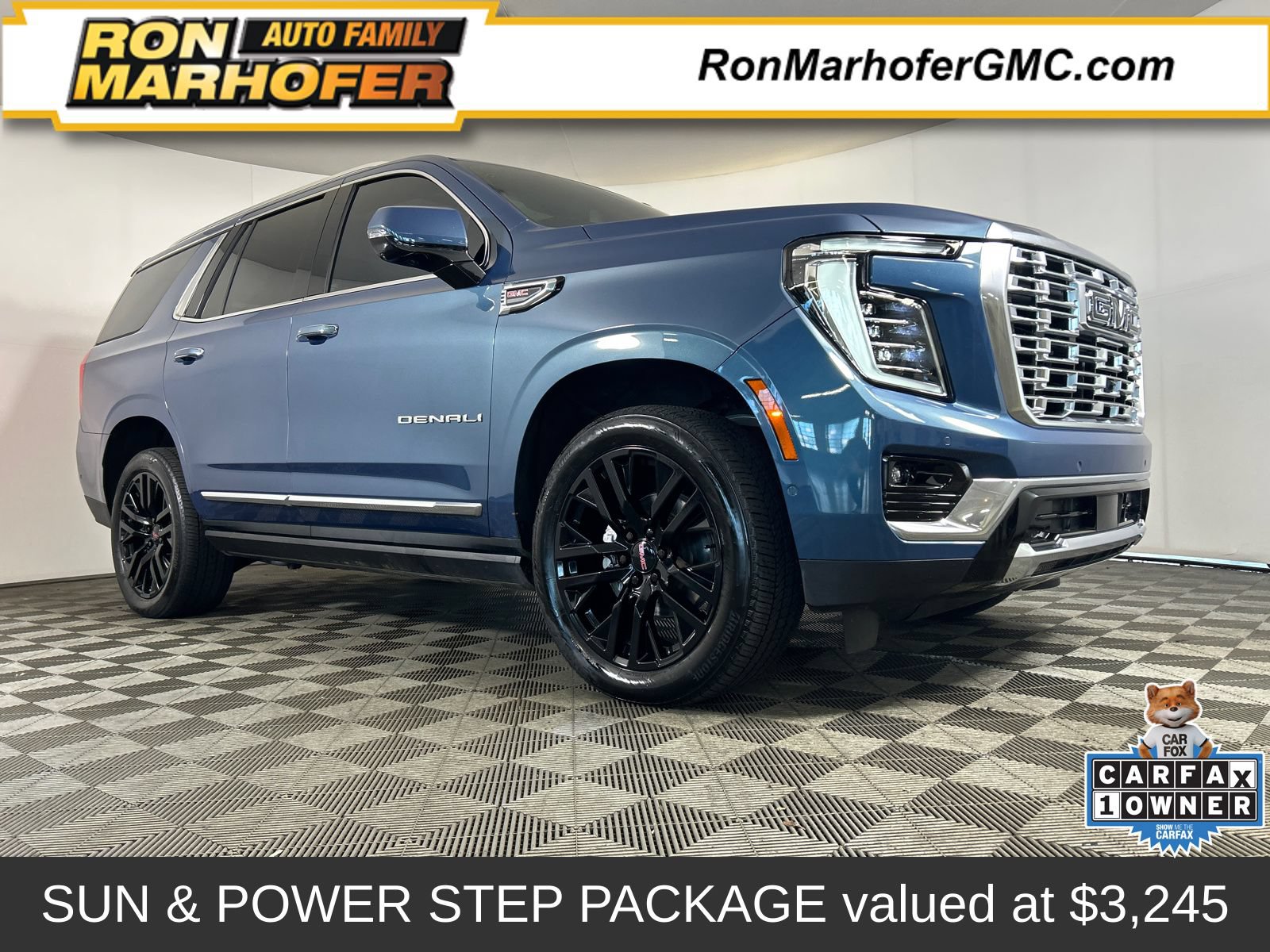 Used 2025 GMC Yukon Denali w/ Sun & Power Step Package