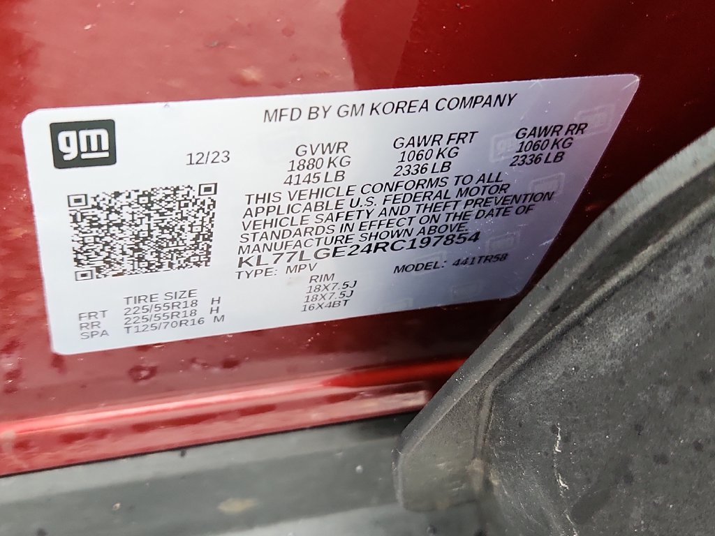 Used 2024 Chevrolet Trax RS FWD image 16