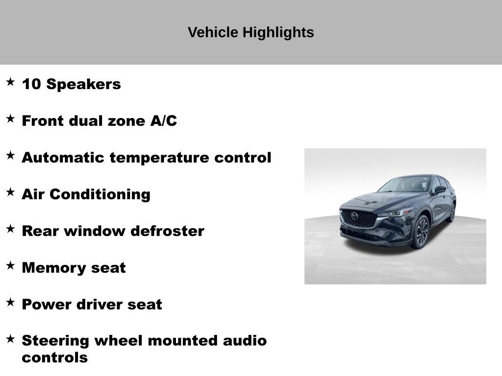 Used 2023 MAZDA CX-5 AWD 2.5 S w/ Premium Package image 18