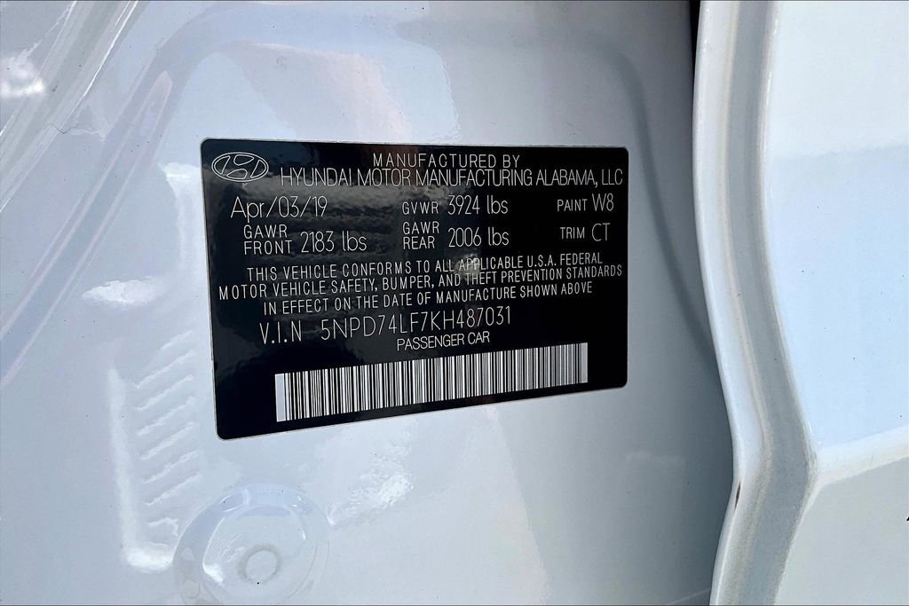 Used 2019 Hyundai Elantra SE w/ Cargo Package FWD image 18