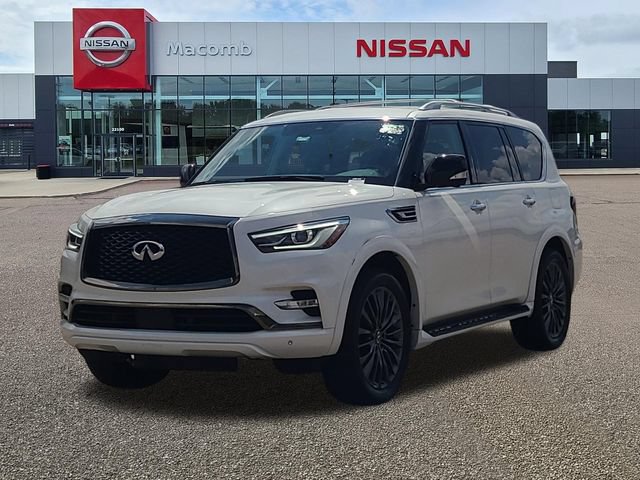 Used 2023 INFINITI QX80 Premium Select w/ Cargo Package AWD/4WD image 3