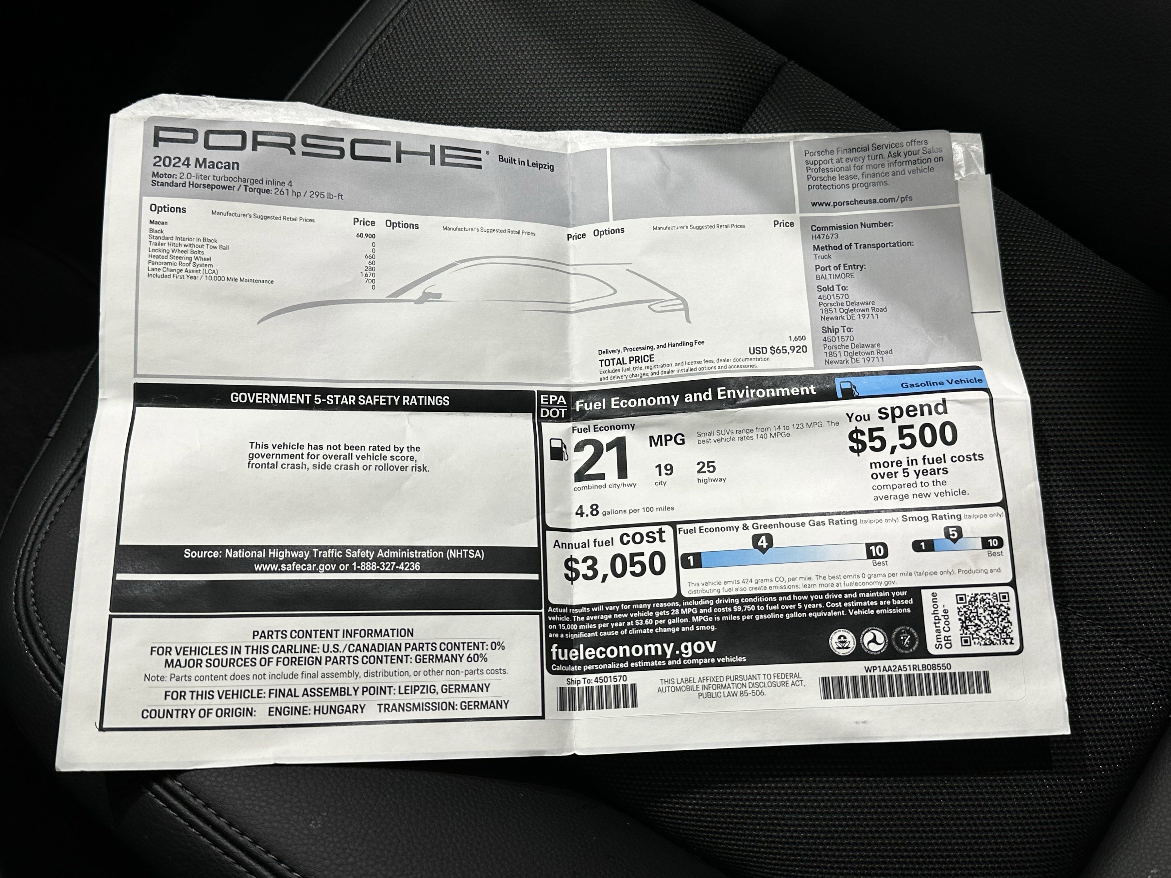 Certified 2024 Porsche Macan image 54