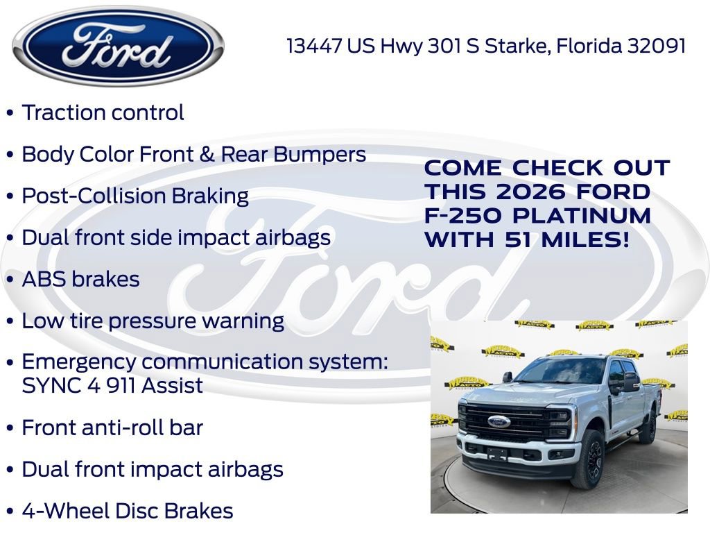 New 2026 Ford F250 Platinum image 30