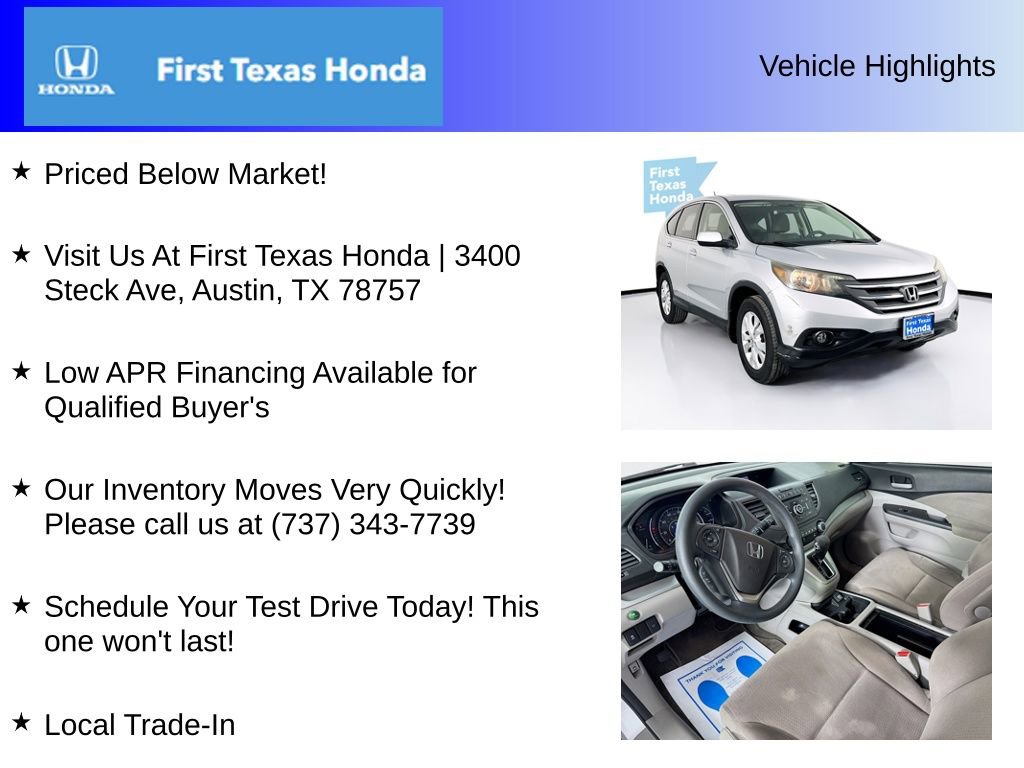 Used 2014 Honda CR-V EX image 5