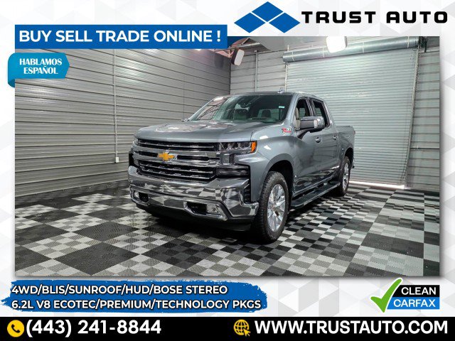Used 2021 Chevrolet Silverado 1500 LTZ w/ LTZ Premium Package