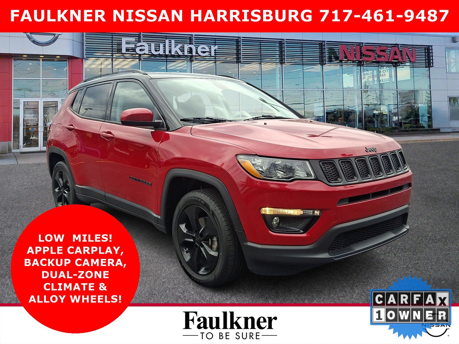 Used 2021 Jeep Compass Latitude AWD/4WD image 1