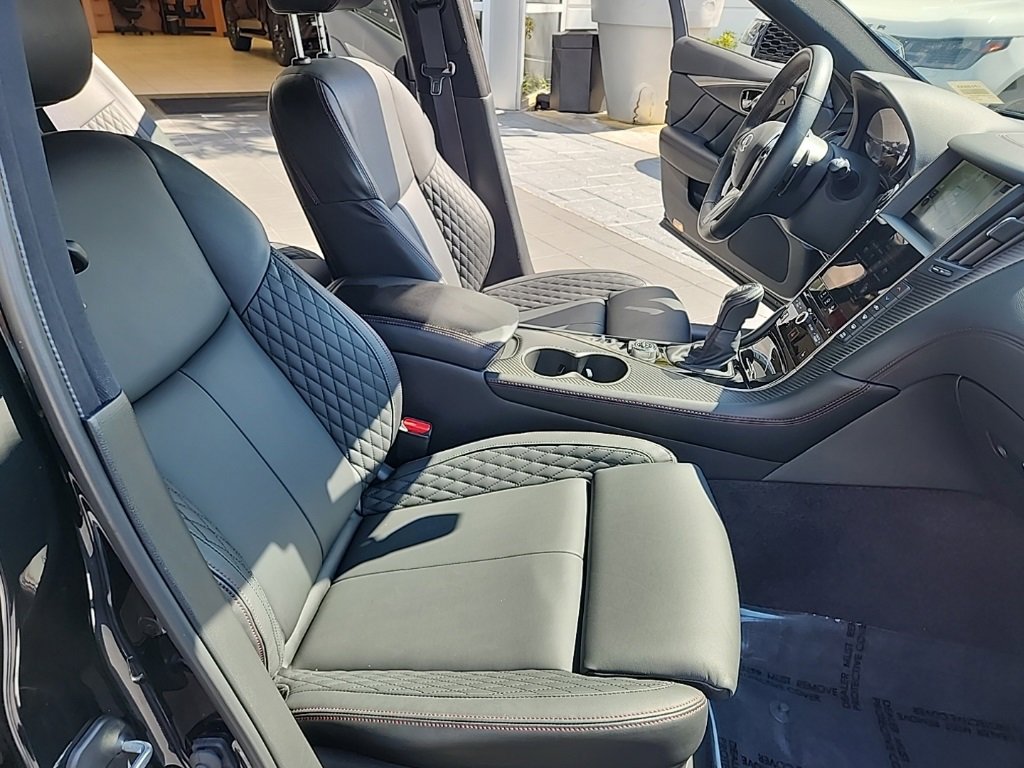 Used 2023 INFINITI Q50 Red Sport 400 w/ Black Opal Edition image 23