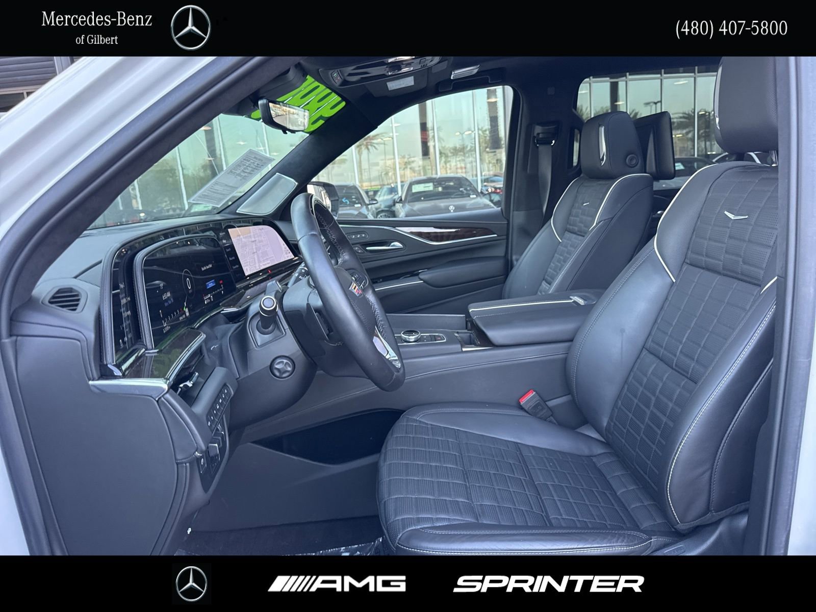 Used 2024 Cadillac Escalade ESV Sport Platinum w/ LPO, ONYX Package image 9