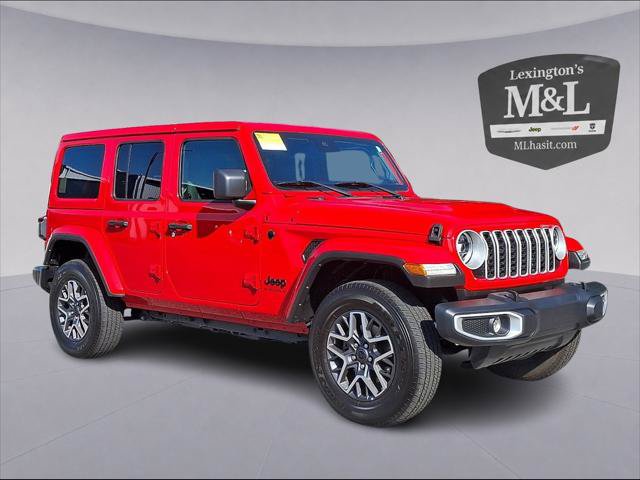 Certified 2025 Jeep Wrangler Unlimited Sahara AWD/4WD image 1