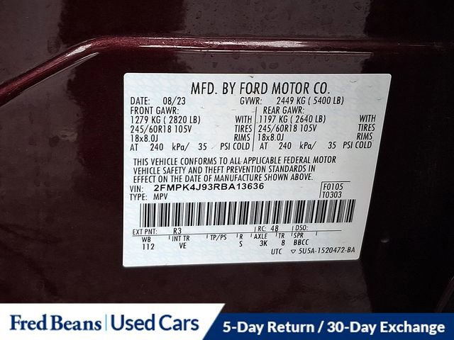 Certified 2024 Ford Edge SEL w/ Convenience Package image 26