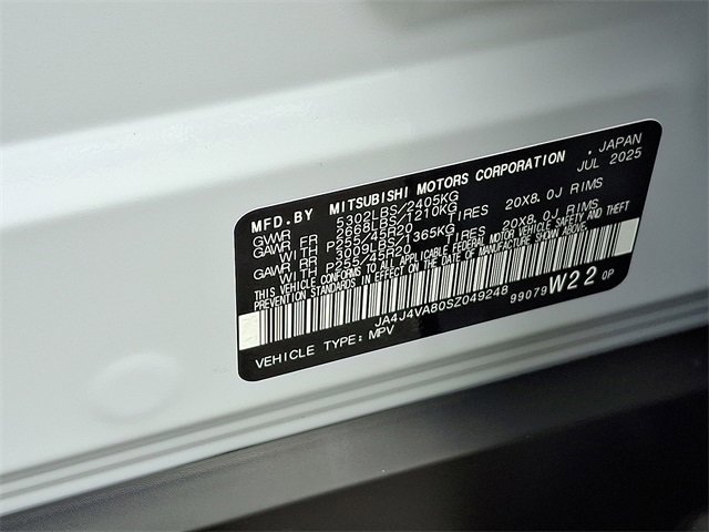 New 2025 Mitsubishi Outlander SE image 10