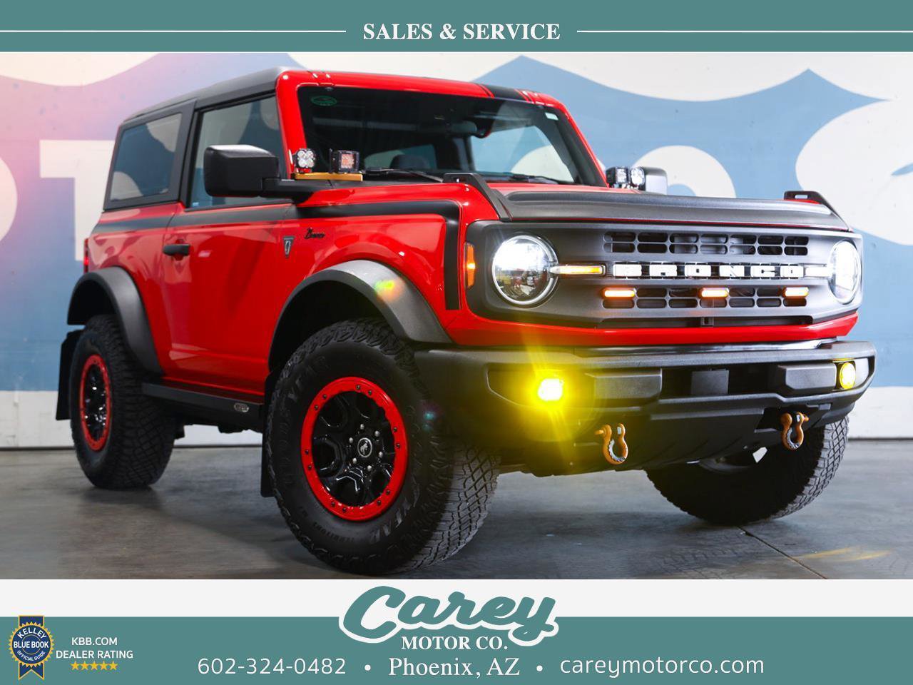 Used 2022 Ford Bronco 2-Door w/ Sasquatch Package AWD/4WD image 1